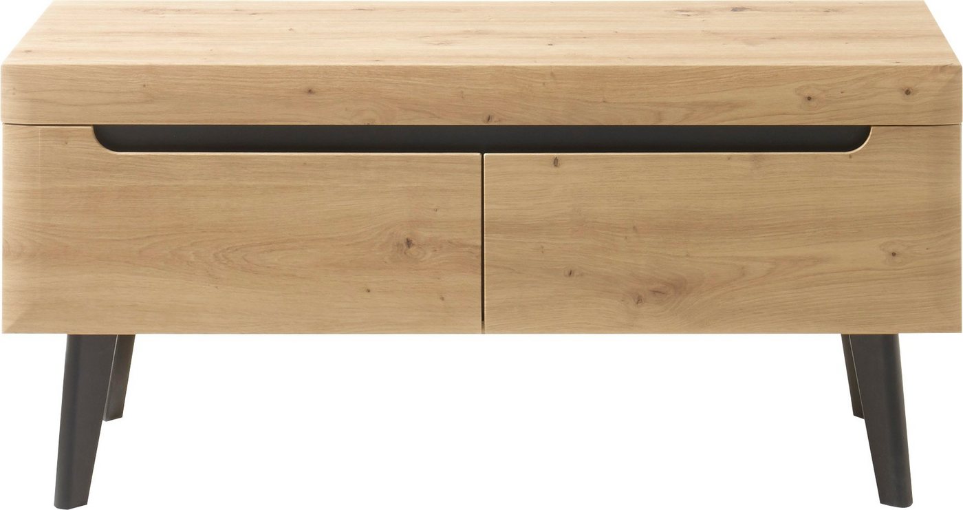 Home affaire Lowboard Torge, TV-Unterschrank, TV-Kommode, Fernsehschrank, TV-Board (1 St), abgeschrägte Füße, drei Farben, Scandi Design, 107 cm breit – Bild 3 von 5