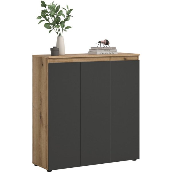 Home affaire Mehrzweckschrank CIPELA, 105x111 cm, viel Stauraum, variable Einlegeböden, universal (1-St., in vielen verschiedenen Trendfarben verfügbar) Schuhsc