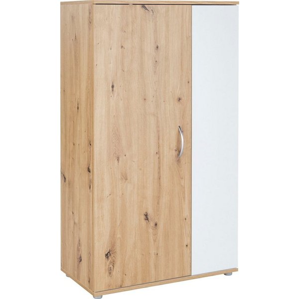 Home affaire Mehrzweckschrank Wien (H/B/T ca. 121/70/35 oder 160/70/35) Mehrzweckschrank, Melamin-Oberfläche, Einlegeböden höhenverstellbar