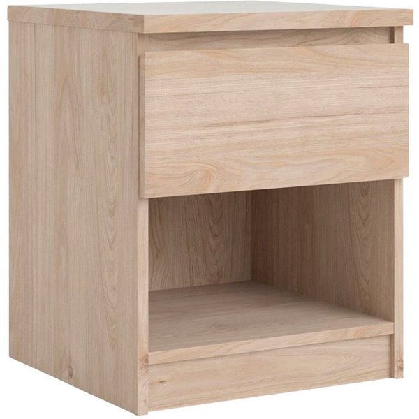 Home affaire Nachttisch Naia, Nachtkommode, Nachtschrank, Beistelltisch, mit 1 Schublade, Breite 40 cm, Höhe 50 cm