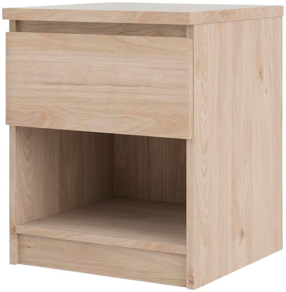 Home affaire Nachttisch Naia, Nachtkommode, Nachtschrank, Beistelltisch, mit 1 Schublade, Breite 40 cm, Höhe 50 cm – Bild 3 von 5