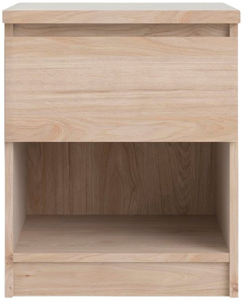 Home affaire Nachttisch Naia, Nachtkommode, Nachtschrank, Beistelltisch, mit 1 Schublade, Breite 40 cm, Höhe 50 cm – Bild 4 von 5