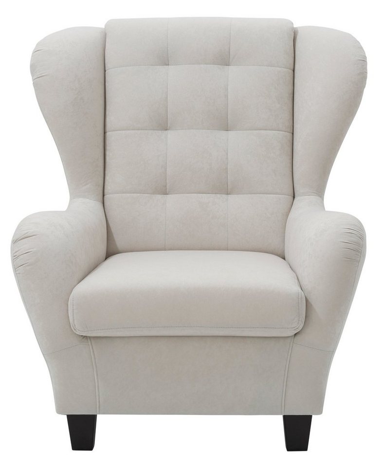 Home affaire Ohrensessel Alexander, B: 92 cm, Sitzhöhe: 44 cm, Set: mit Hocker – Bild 4 von 5