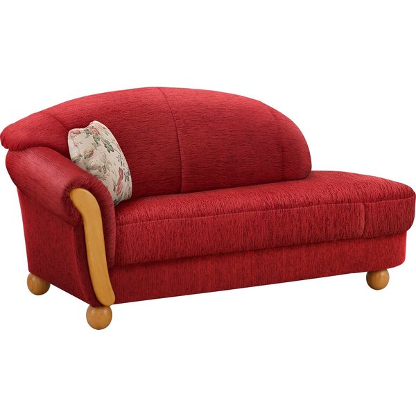 Home affaire Ottomane Milano, bequemes solitär Sofa im Landhaus-Stil, B/T/H 181/79/83cm