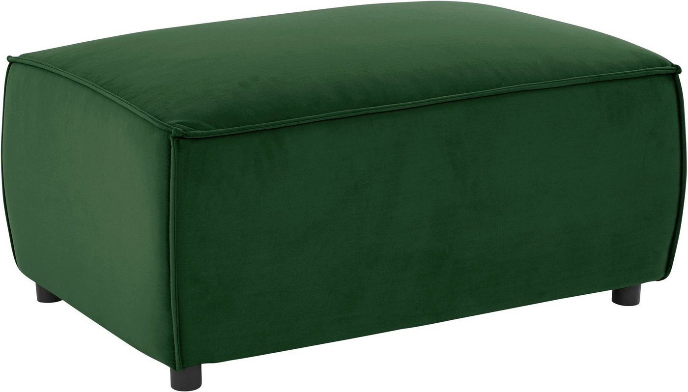 Home affaire Polsterhocker Marva, B: 100 cm, passend zur Polsterserie "Marva", Federkern – Bild 2 von 5