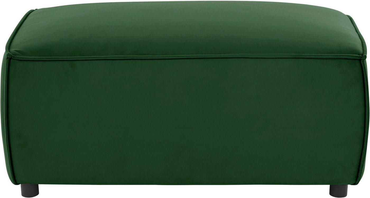 Home affaire Polsterhocker Marva, B: 100 cm, passend zur Polsterserie "Marva", Federkern – Bild 4 von 5
