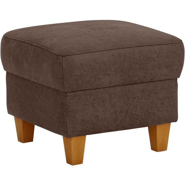 Home affaire Polsterhocker Palmera, B: 58 cm, mit Stauraum, Federkern