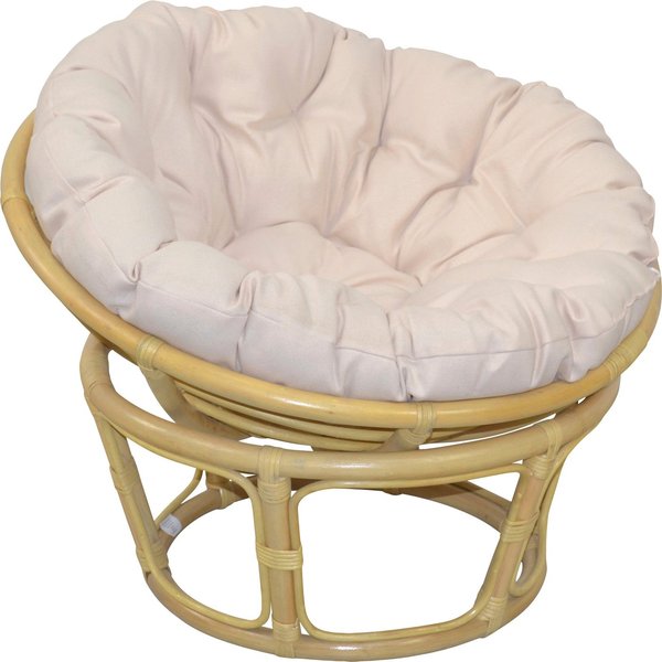 Home affaire Rattanstuhl Papasansessel, aus geflochtenem Rattan, in verschiedenen Größen (80-110 cm)