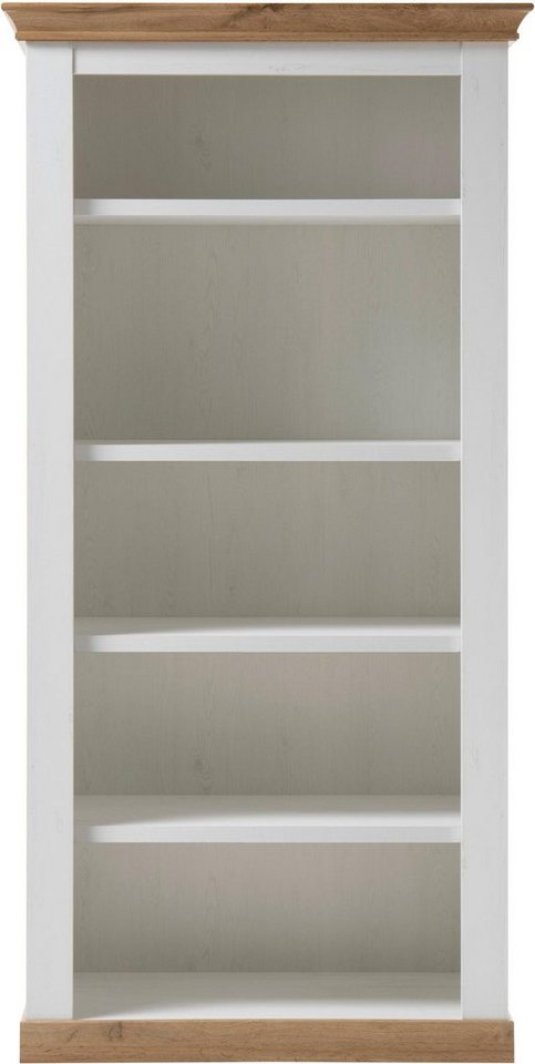 Home affaire Regal Cremona, Schrank, Wohnzimmerschrank, Mehrzweckschrank, Regal, im Landhausstil, ausreichend Stauraum, vielseitig, 102 cm breit – Bild 2 von 5