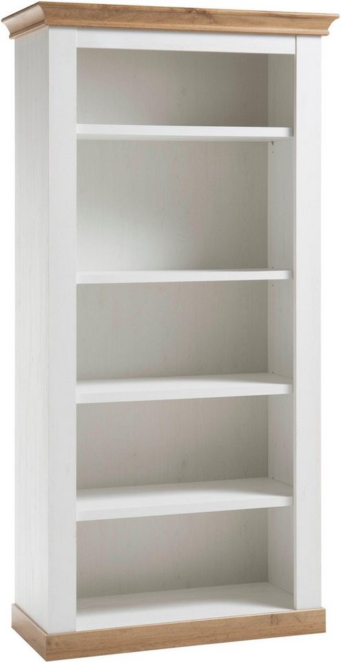 Home affaire Regal Cremona, Schrank, Wohnzimmerschrank, Mehrzweckschrank, Regal, im Landhausstil, ausreichend Stauraum, vielseitig, 102 cm breit – Bild 3 von 5