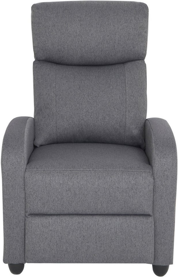 Home affaire Relaxsessel JULINOR, TV-Sessel, Ruhesessel mit Schlaffunktion, Webstoff, Liegesessel mit manueller Relaxfunktion – Bild 2 von 5