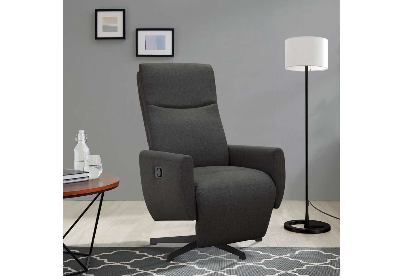 Home affaire Relaxsessel Kilvo, TV-Sessel und Schlafsessel, mit Dreh und Relaxfunktion – Bild 2 von 5