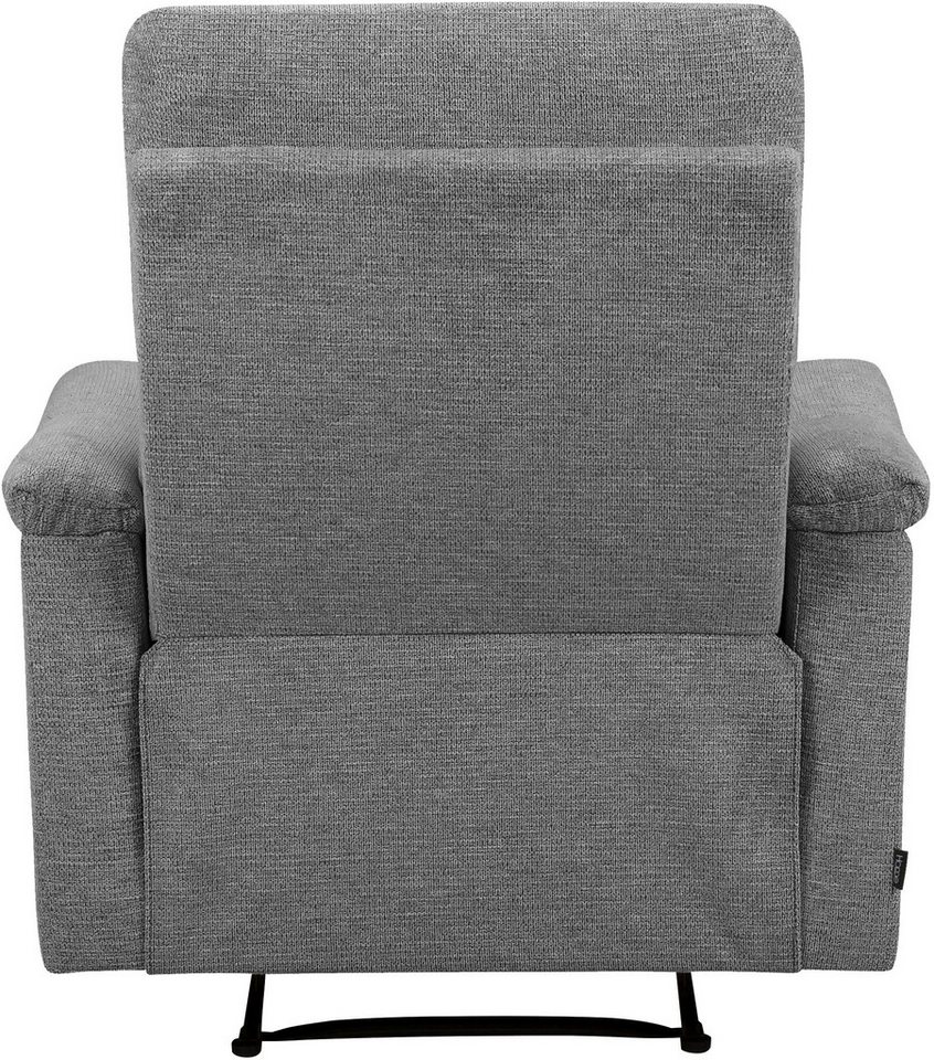 Home affaire Relaxsessel ODILON, TV-Sessel mit Relax- und Liegefunktion, Struktur-Bezug, manuelle und elektrische Funktion (mit USB A/C), Federkern-Polsterung – Bild 4 von 5