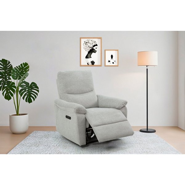 Home affaire Relaxsessel ODILON, TV-Sessel mit Relax- und Liegefunktion, Struktur-Bezug, manuelle und elektrische Funktion (mit USB A/C), Federkern-Polsterung