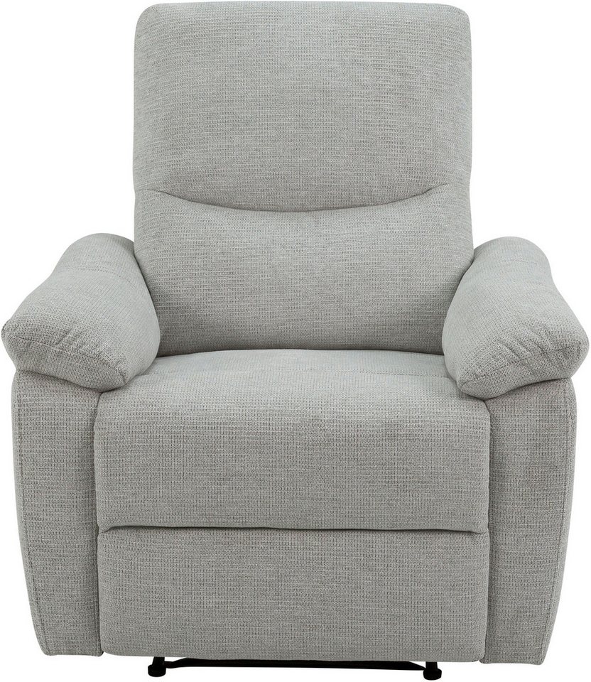 Home affaire Relaxsessel ODILON, TV-Sessel mit Relax- und Liegefunktion, Struktur-Bezug, manuelle und elektrische Funktion (mit USB A/C), Federkern-Polsterung – Bild 2 von 5