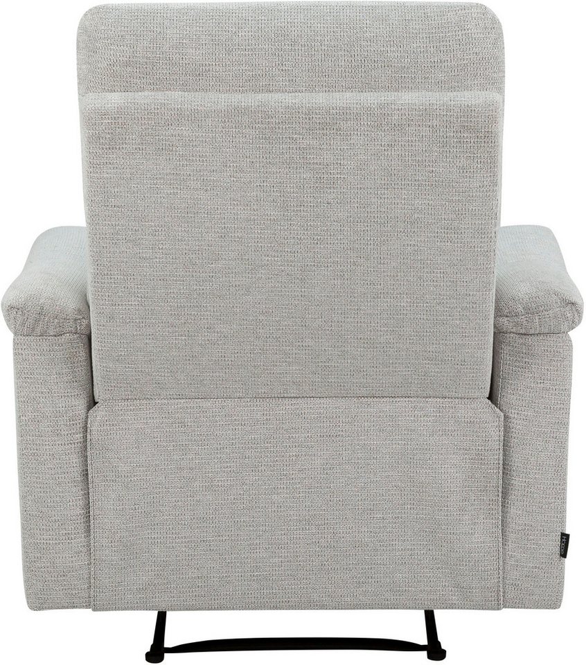 Home affaire Relaxsessel ODILON, TV-Sessel mit Relax- und Liegefunktion, Struktur-Bezug, manuelle und elektrische Funktion (mit USB A/C), Federkern-Polsterung – Bild 4 von 5