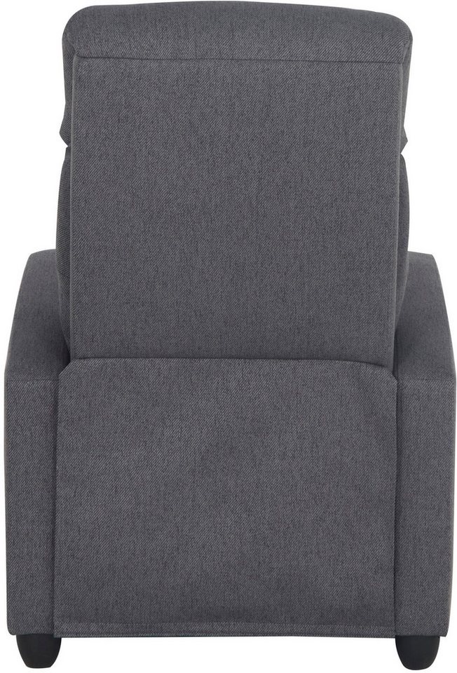 Home affaire Relaxsessel VESOUL, TV-Sessel, Ruhesessel mit Schlaffunktion, Webstoff, Loungesessel mit manueller Relax- und Liegefunktion (105°-135) – Bild 5 von 5