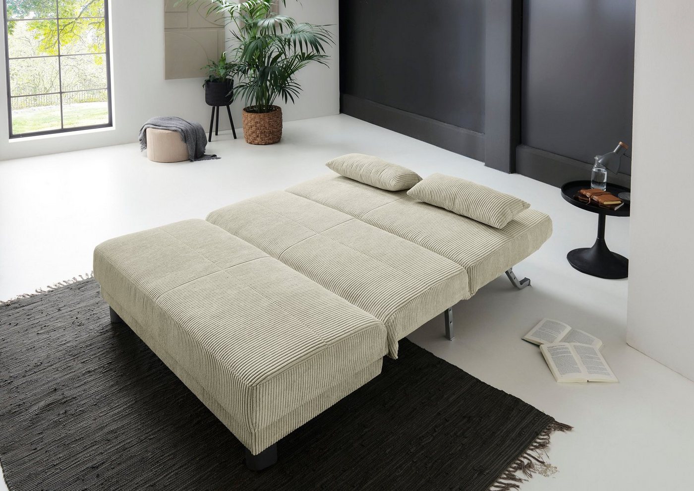 Home affaire Schlafsofa Gina, mit einem Handgriff vom Sofa zum Bett – Bild 4 von 5