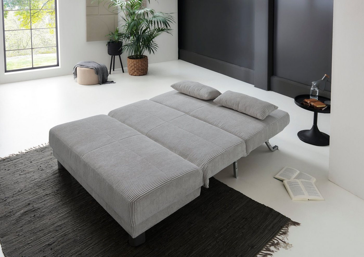 Home affaire Schlafsofa Gina, mit einem Handgriff vom Sofa zum Bett – Bild 4 von 5