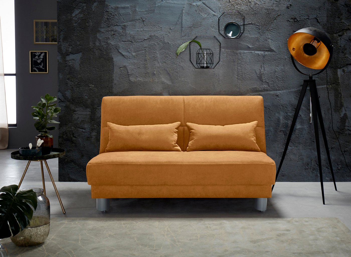 Home affaire Schlafsofa Gina, mit einem Handgriff vom Sofa zum Bett – Bild 2 von 5