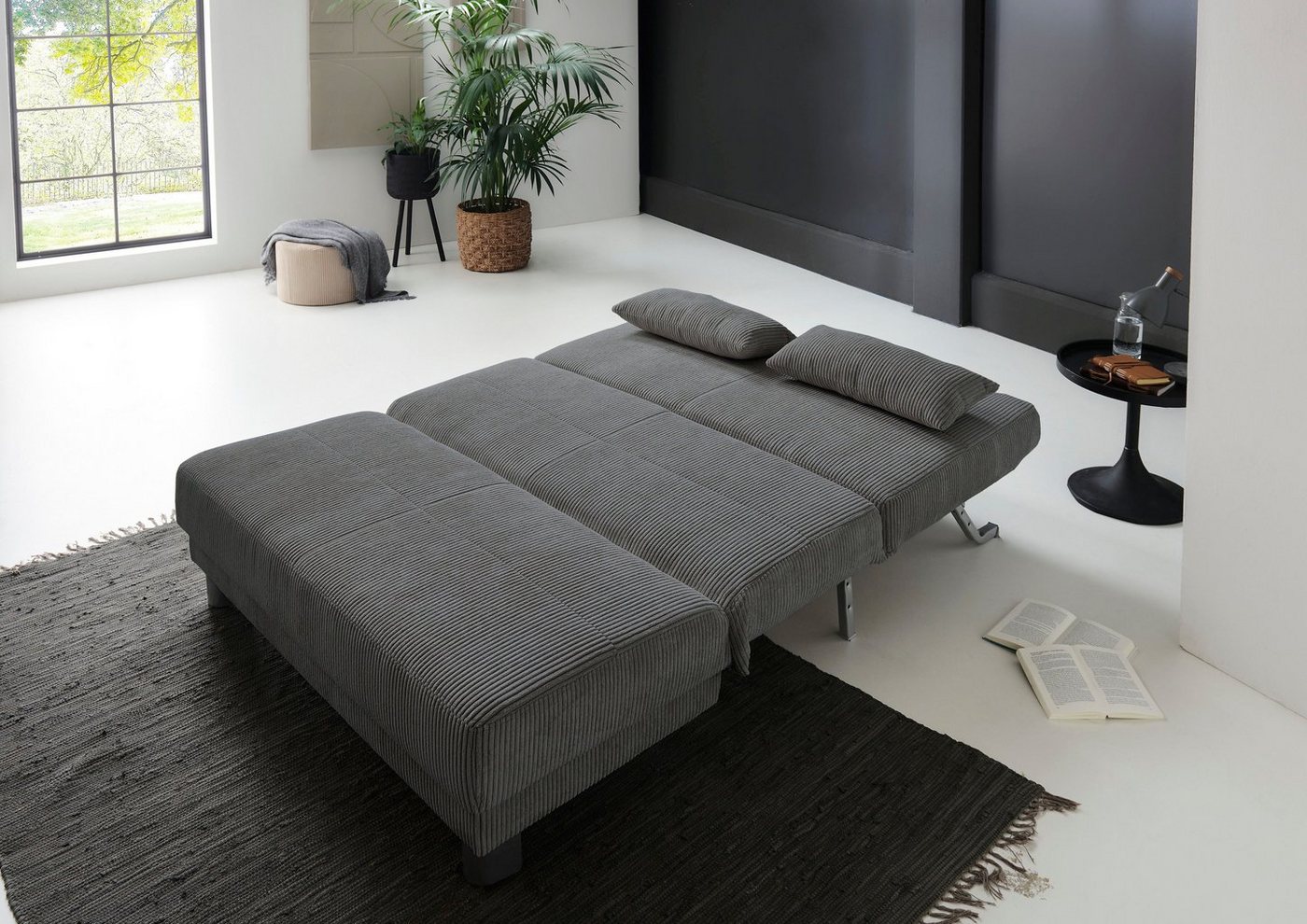 Home affaire Schlafsofa Gina, mit einem Handgriff vom Sofa zum Bett – Bild 4 von 5