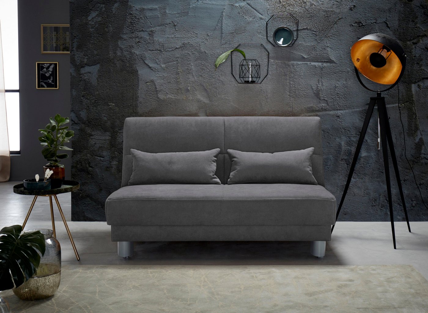 Home affaire Schlafsofa Gina, mit einem Handgriff vom Sofa zum Bett – Bild 2 von 5