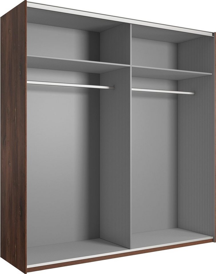 Home affaire Schlafzimmer-Set Sigma, Set 4 -St(Kleiderschrank, 2xNako, Bett 180), Made in Europe, Komplettschlafzimmer, viel Stauraum, trendige Farben – Bild 5 von 5