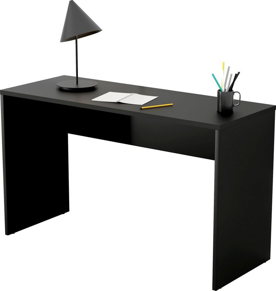 Home affaire Schreibtisch AGAPI, Breite 130, Computertisch im modernen Design & viel Arbeitsfläche – Bild 2 von 5