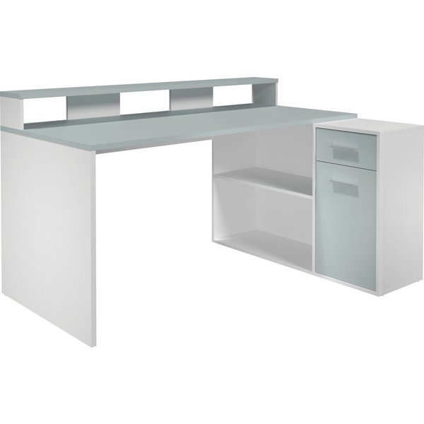 Home affaire Schreibtisch Chester (2-St), Gamingtisch mit Lowboard - Arbeitstisch Maße (B/T/H) 160/115/92 cm