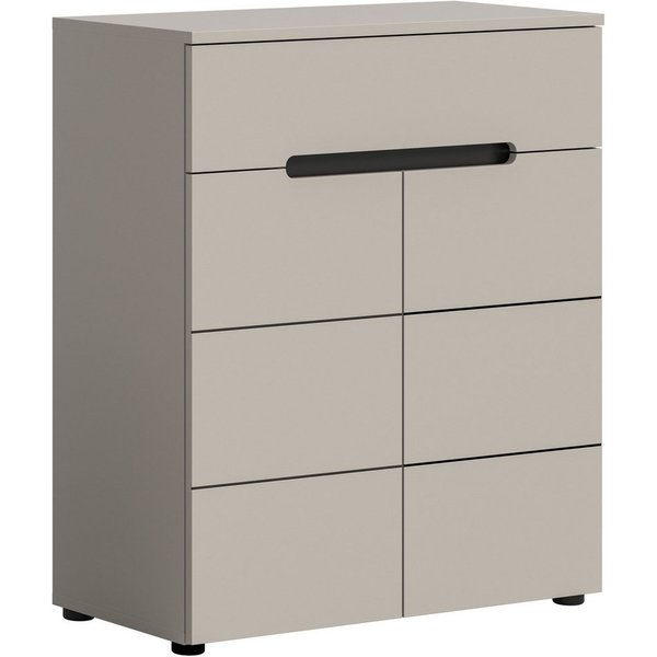 Home affaire Schuhkommode REHAT, TOPSELLER!, Breite 80cm, 2 Türen, 1 Schubkasten, 4 Fächer (1 St., in verschiedenen Farben erhältlich, Platz für ca. 12 Paar Sch