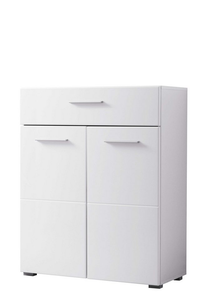 Home affaire Schuhschrank Beny, Schuhkommode, Schuhregal, mit einer Schublade, Höhe 98 cm Hochglanzfronten, 2 Türen, Breite 79 cm – Bild 3 von 5