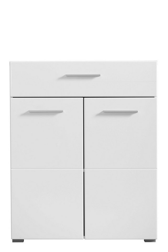 Home affaire Schuhschrank Beny, Schuhkommode, Schuhregal, mit einer Schublade, Höhe 98 cm Hochglanzfronten, 2 Türen, Breite 79 cm – Bild 4 von 5