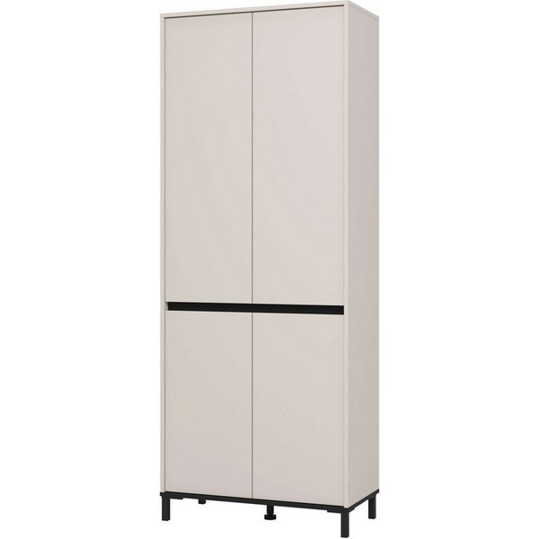 Home affaire Schuhschrank Flannan, Schuhregal, Schuhkommode, Gesamthöhe 205,5 cm acht Regale und eine Schublade, Gesamtbreite 80 cm