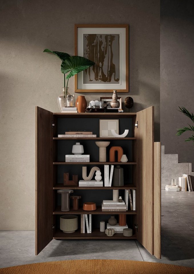 Home affaire Schuhschrank Jupiter, Kommode mit 4 Böden Breite 78 cm – Bild 5 von 5