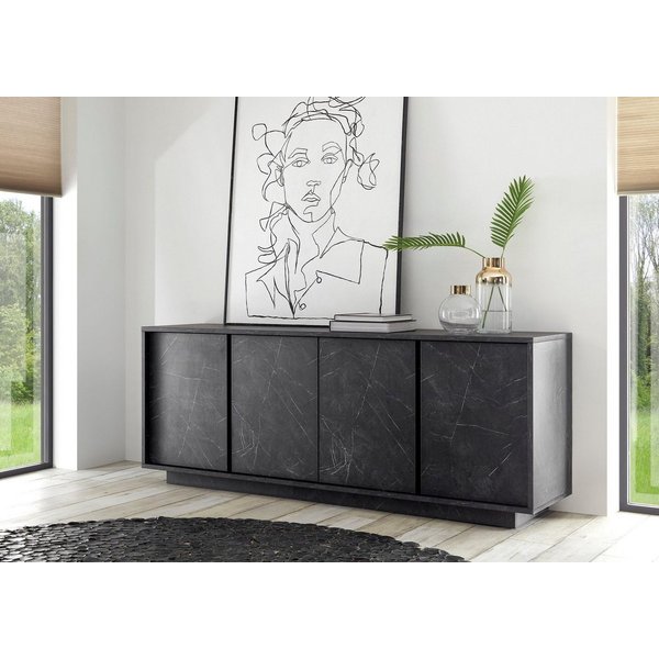 Home affaire Sideboard Carrara, grifflos
