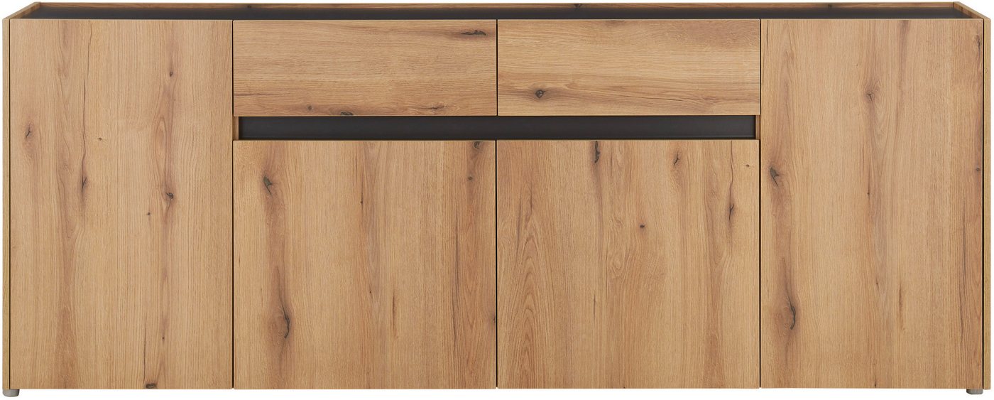 Home affaire Sideboard City/Giron, moderner Schrank, Kommode, Stauraumschrank, zeitlos, modern, ausreichend Stauraum, vielseitig einsetzbar – Bild 3 von 5