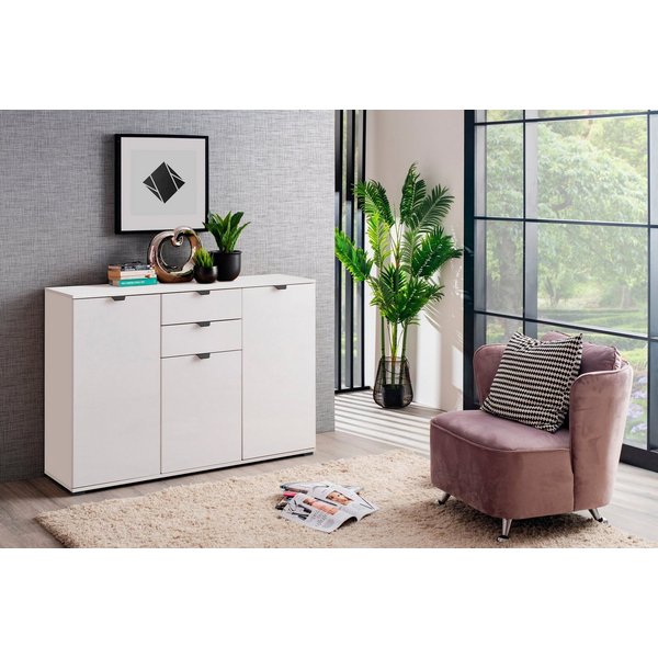 Home affaire Sideboard Duero, Kommode mit 2 Schubkästen, Breite 135 cm