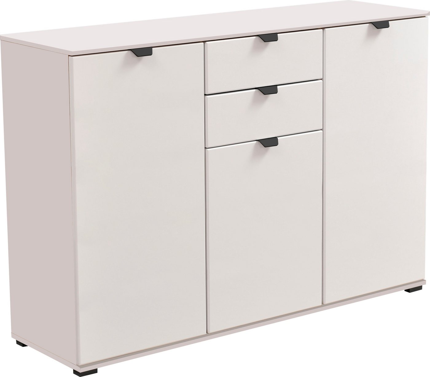 Home affaire Sideboard Duero, Kommode mit 2 Schubkästen, Breite 135 cm – Bild 3 von 5