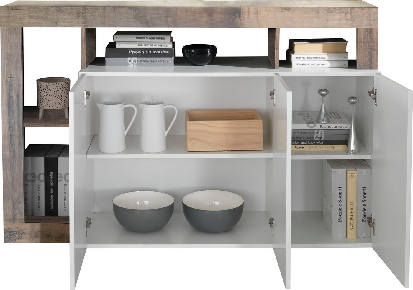 Home affaire Sideboard Hamburg, Breite 146 cm – Bild 3 von 5