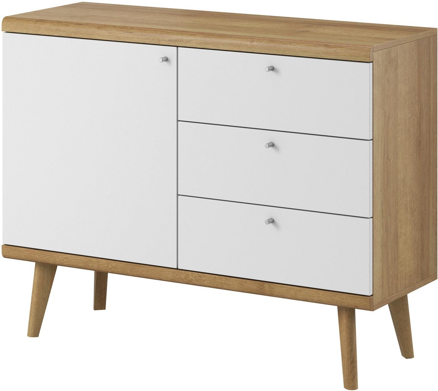 Home affaire Sideboard Merle, Scandi Design, Breite 107 cm – Bild 3 von 5