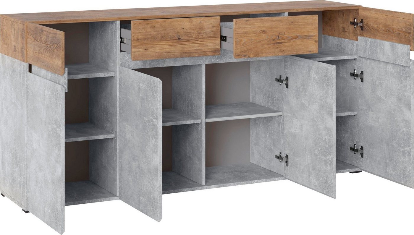 Home affaire Sideboard Rimini, Breite 180 cm – Bild 3 von 5