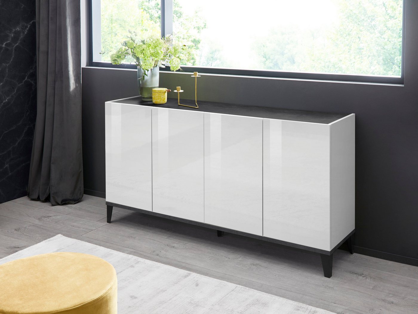Home affaire Sideboard Sunrise, Breite 160 cm – Bild 2 von 5