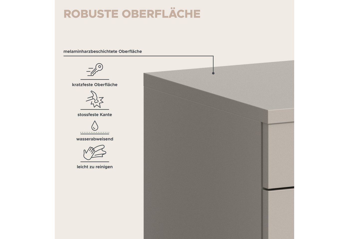 Home affaire Sitzbank REHAT, TOPSELLER!, Breite 80cm, 2 Türen, 2 Fächer (in verschiedenen Farben erhältlich), Garderobenbank, Flurbank, Dielenbank, Bank mit Sta – Bild 5 von 5