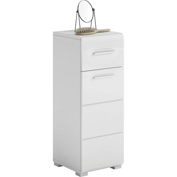 Home affaire Unterschrank Malmö, Breite 30 cm, 1 Tür (Türanschlag wechselbar), 1 Schubkasten in verschiedenen Farben erhältlich, Badmöbel, Badschrank, Kommode, 
