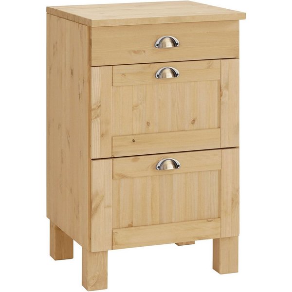 Home affaire Unterschrank Oslo 50 cm breit, in 2 Tiefen, mit 23 mm Arbeitsplatte, 3 Schubladen