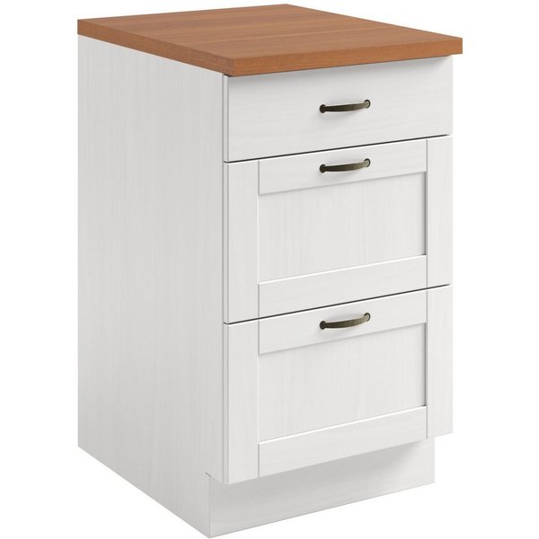 Home affaire Unterschrank Teramo Breite 50 cm, mit 3 Schubkästen