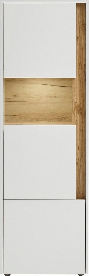 Home affaire Vitrine City/Giron, moderner Hochschrank, Glasvitrine zeitlos, modern, ausreichend Stauraum, vielseitig einsetzbar – Bild 2 von 5