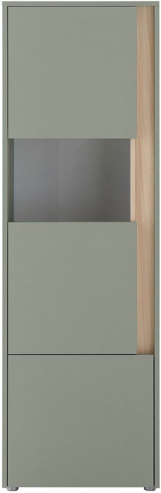 Home affaire Vitrine City/Giron, moderner Hochschrank, Glasvitrine zeitlos, modern, ausreichend Stauraum, vielseitig einsetzbar – Bild 4 von 5