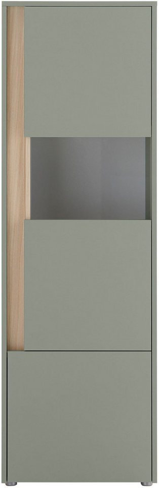 Home affaire Vitrine City/Giron, moderner Hochschrank, Glasvitrine zeitlos, modern, ausreichend Stauraum, vielseitig einsetzbar – Bild 5 von 5