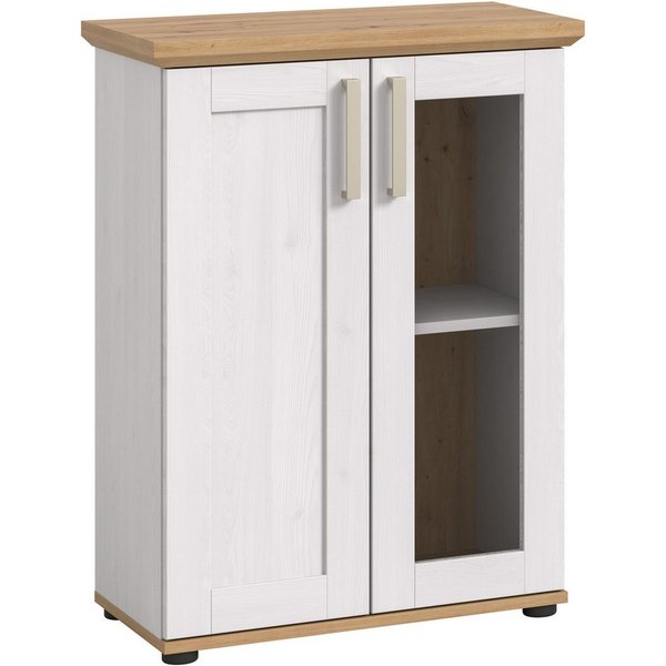 Home affaire Vitrine Cosenza, Höhe 80 cm, 2 Türen, 2Fächer (1-St) Vitrine, Höhe 88 cm, Wohnzimmer, Esszimmer
